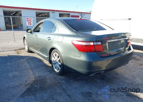 2007 Lexus Ls 460 from USA, damaged, VIN JTHBL46F375041270